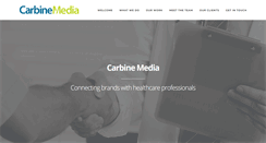 Desktop Screenshot of carbinemedia.com.au